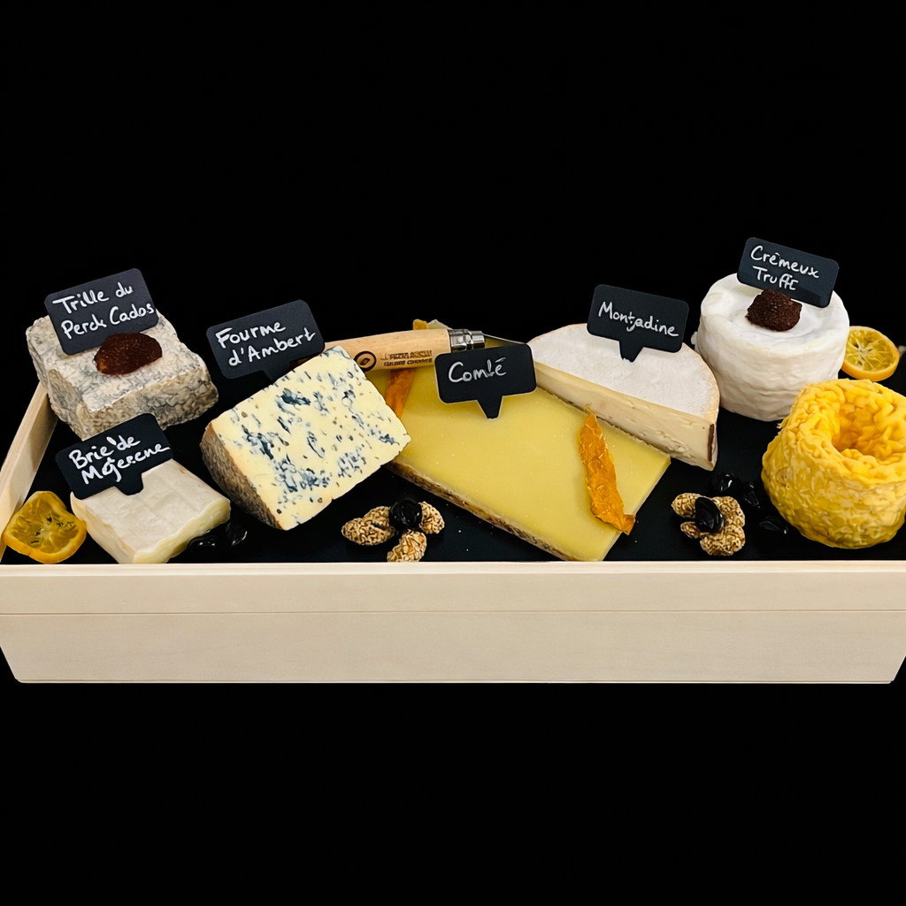 LOdyssée des Saveurs - plateau de fromages de Noël 10 à 13 personnes